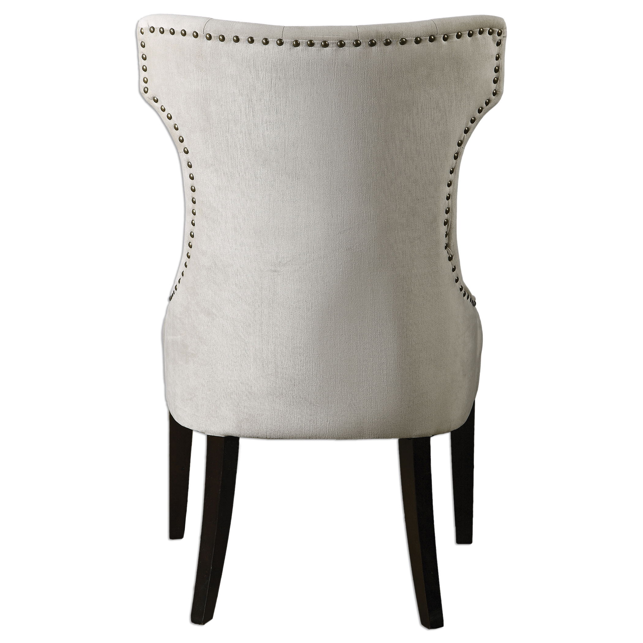 Arlette Tufted Wing Chair large image 