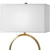 Duara Circle Table Lamp, by Uttermost, 18.5" width x 28.75" height x 9.5" depth thumbnail 5