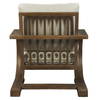 Bedrich Wooden Accent Chair, by Uttermost, 30" width x 34" height x 30.75" depth thumbnail 7