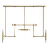 Cadre 14 Light Modern Linear Pendant, by Uttermost, 46" width x 19" height x 8" depth thumbnail 6