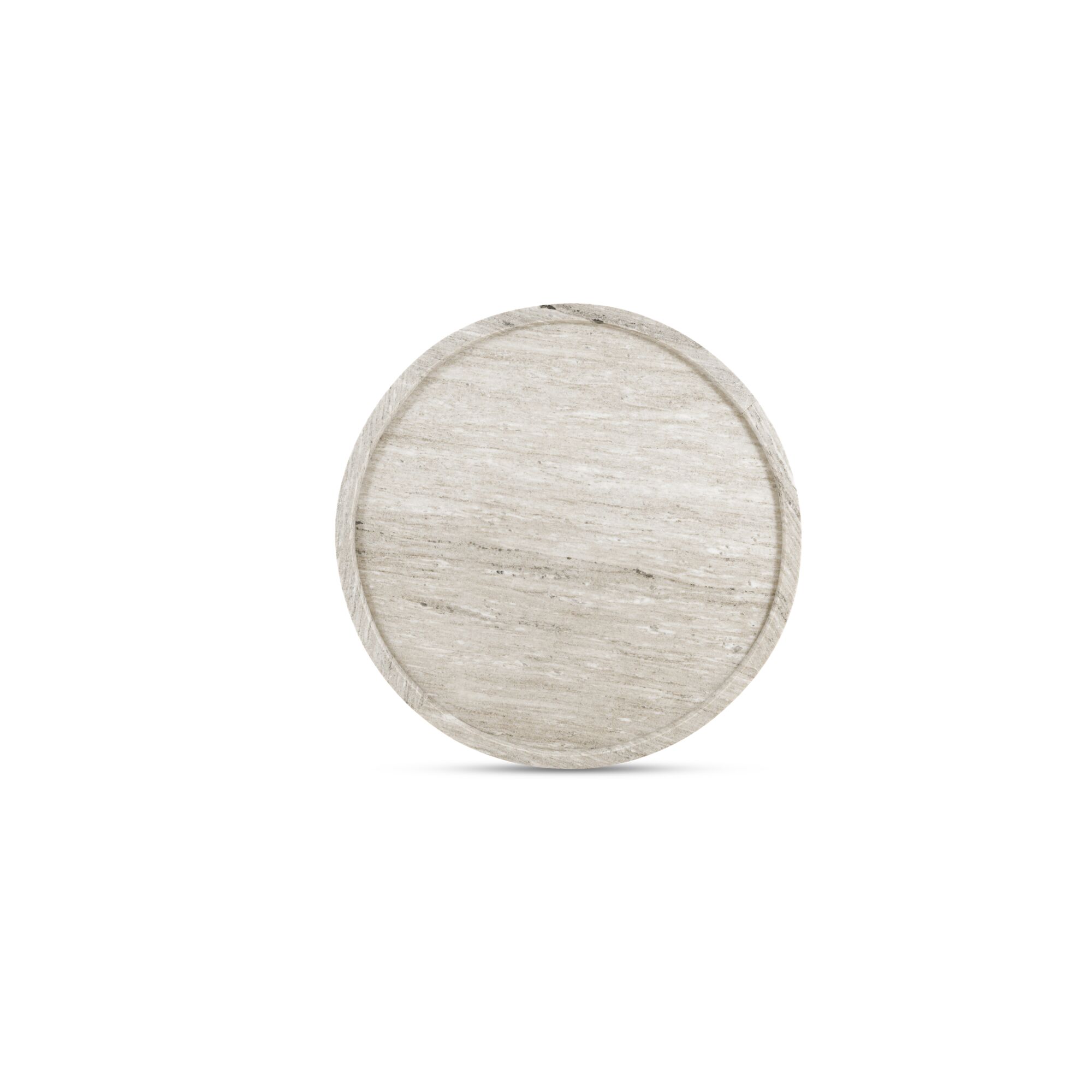 Kimberley Coffee Table White Marble, by Moe's Home, 34" width x 16" height x 34" depth View 3