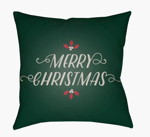 Merry Christmas I Accent Pillow