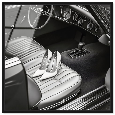 Vintage Car Scene (No Embellishment)