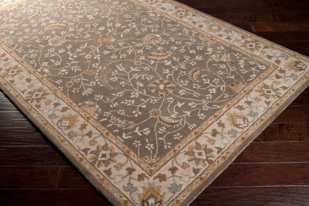 Caesar Handmade Rug, by Surya, 1'6" length x 1'6" width