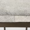 Millie 16.75 X 17.75 X 30 Hair-on-hide Seat with Gold Frame Bar Stool thumbnail 11