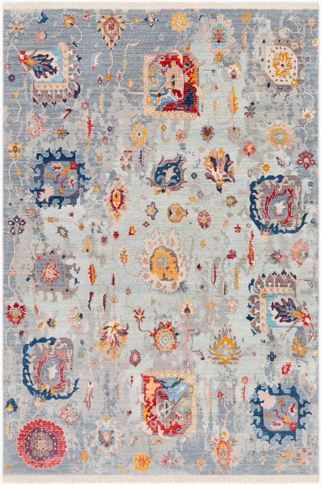Ephesians Machine Woven Rug, by Surya, 7'8.52" length x 4'11.84" width