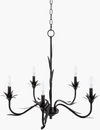 Lustre Chandelier, by Surya, 27" length x 27" width x 26" height thumbnail