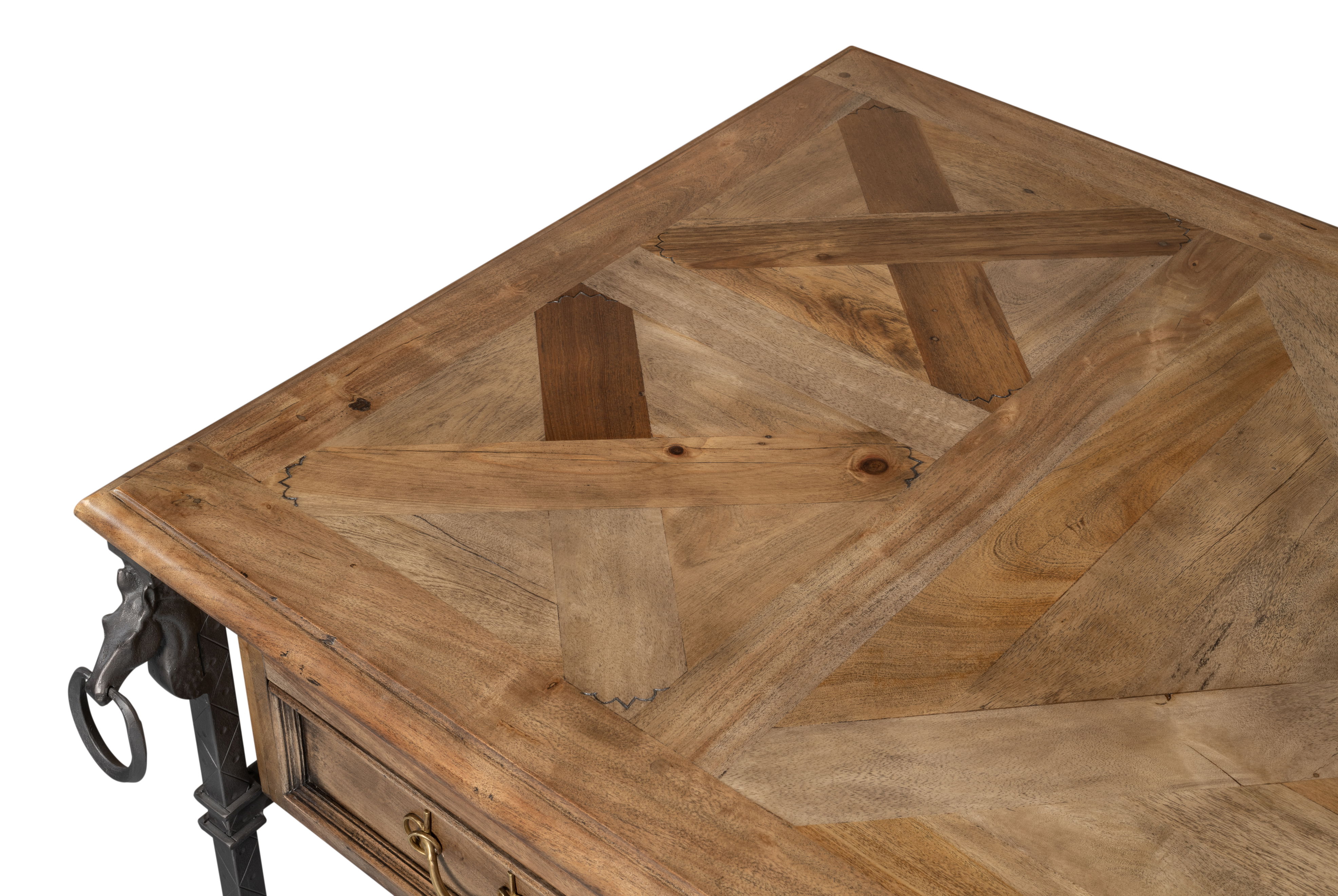 Game Of Thornes Desk, by Sarreid, 62" length x 37" width x 32" height View 12