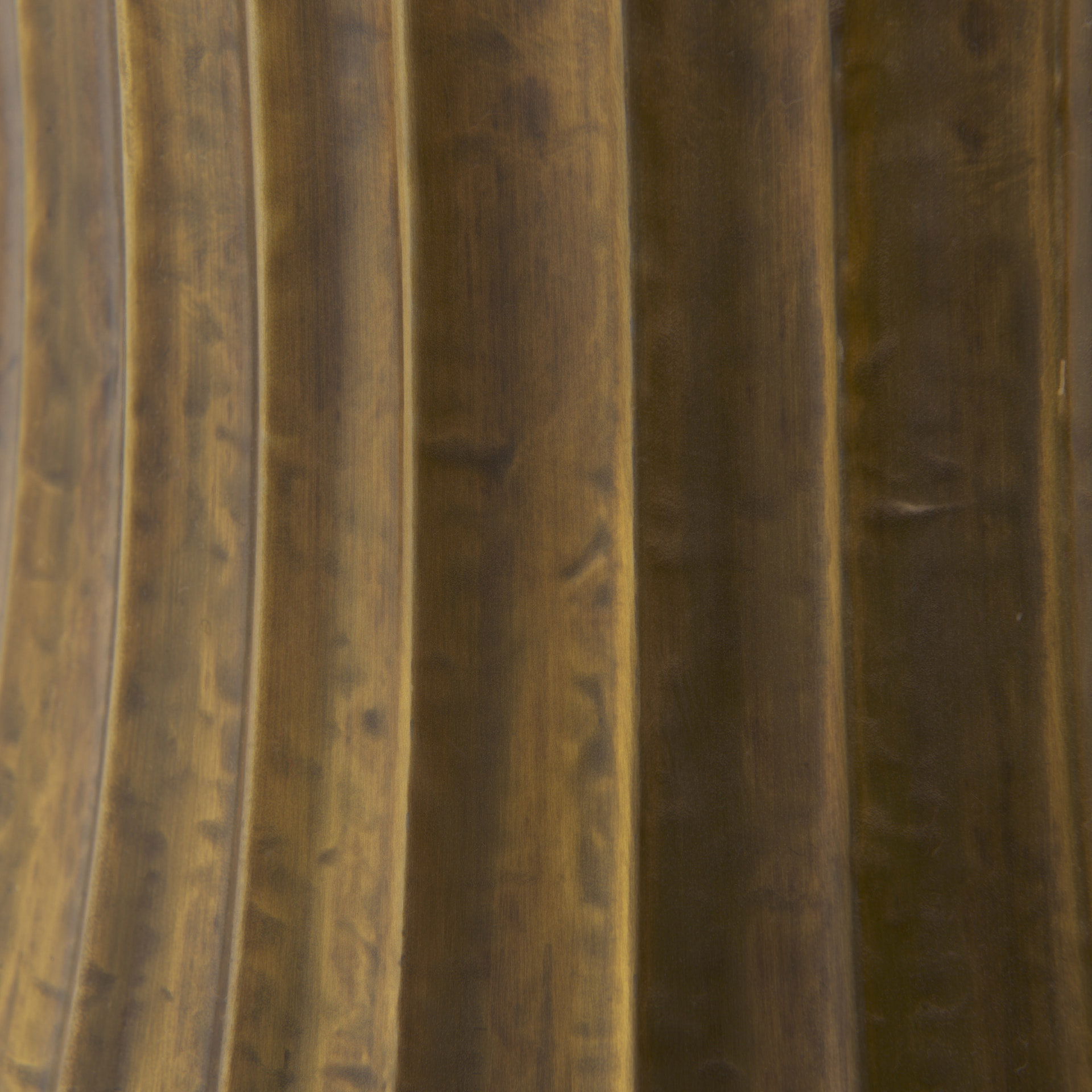 Letitia  Gold Hammered Metal Fan Wall Sconce, by Mercana, 10.5" length x 5.5" width x 11" height View 6