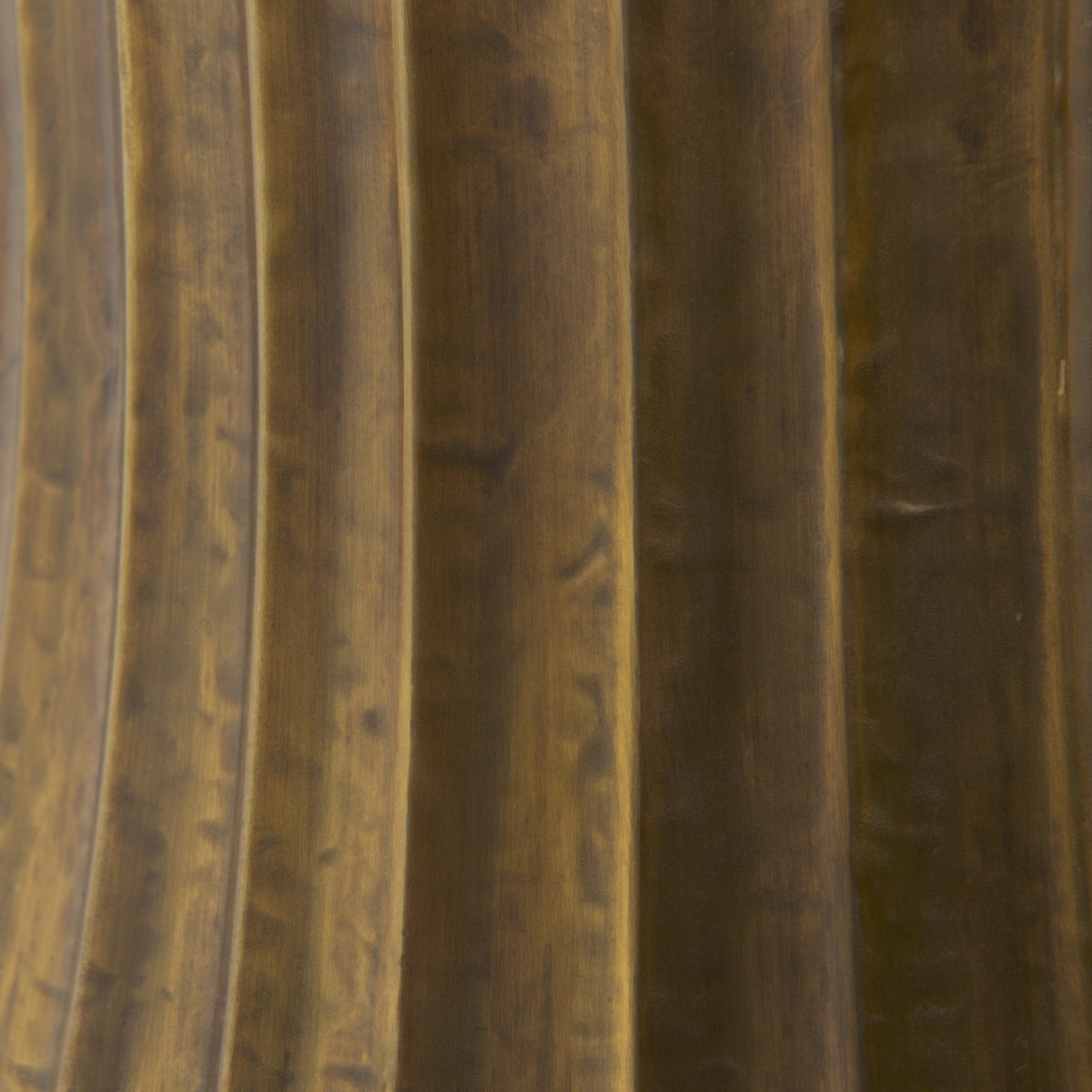 Letitia  Gold Hammered Metal Fan Wall Sconce, by Mercana, 10.5" length x 5.5" width x 11" height View 6