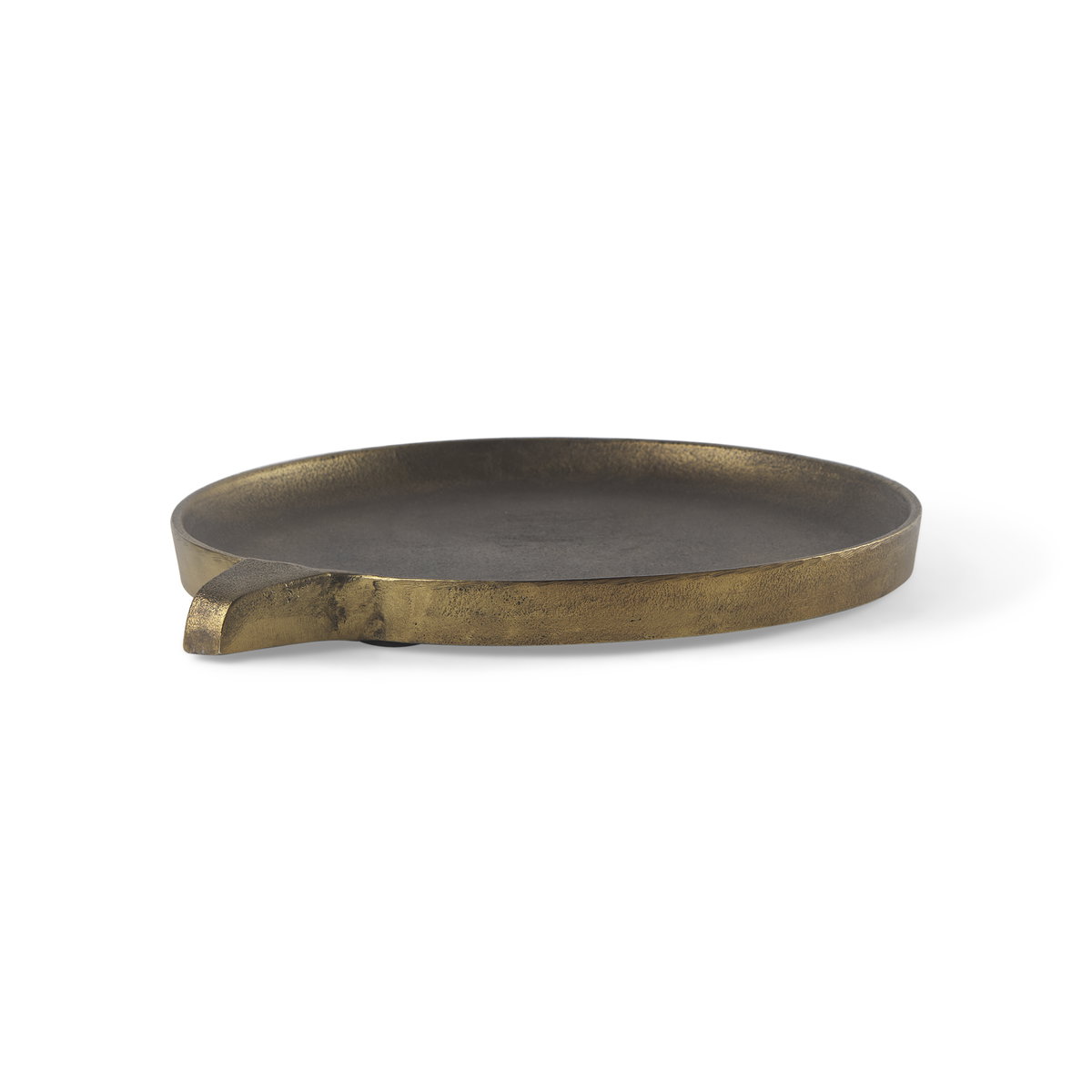 Marlowe Aluminium Tray - Small, Decorative Tray by Mercana, 14" length x 11.75" width x 1" height View 1
