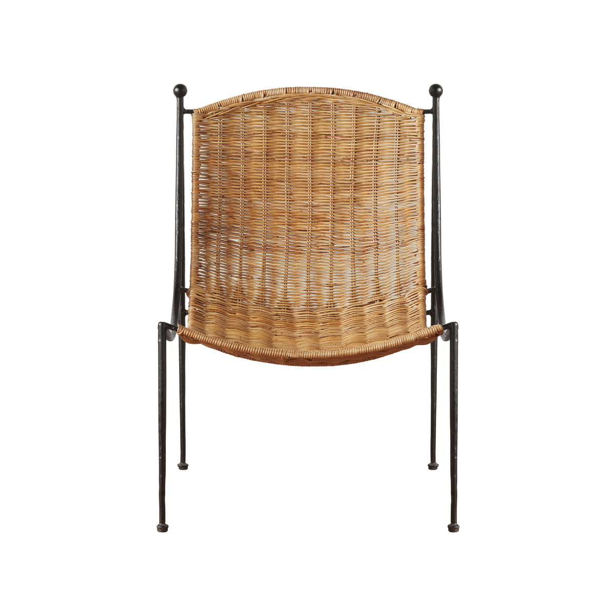 Lacoste Indoor/Outdoor Wicker Lounge Chair, Outdoor Chaise Lounge by Woven, 1'10.75" width x 2'8.25" height x 2'5.5" depth View 1