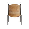 Lacoste Indoor/Outdoor Wicker Lounge Chair thumbnail 0