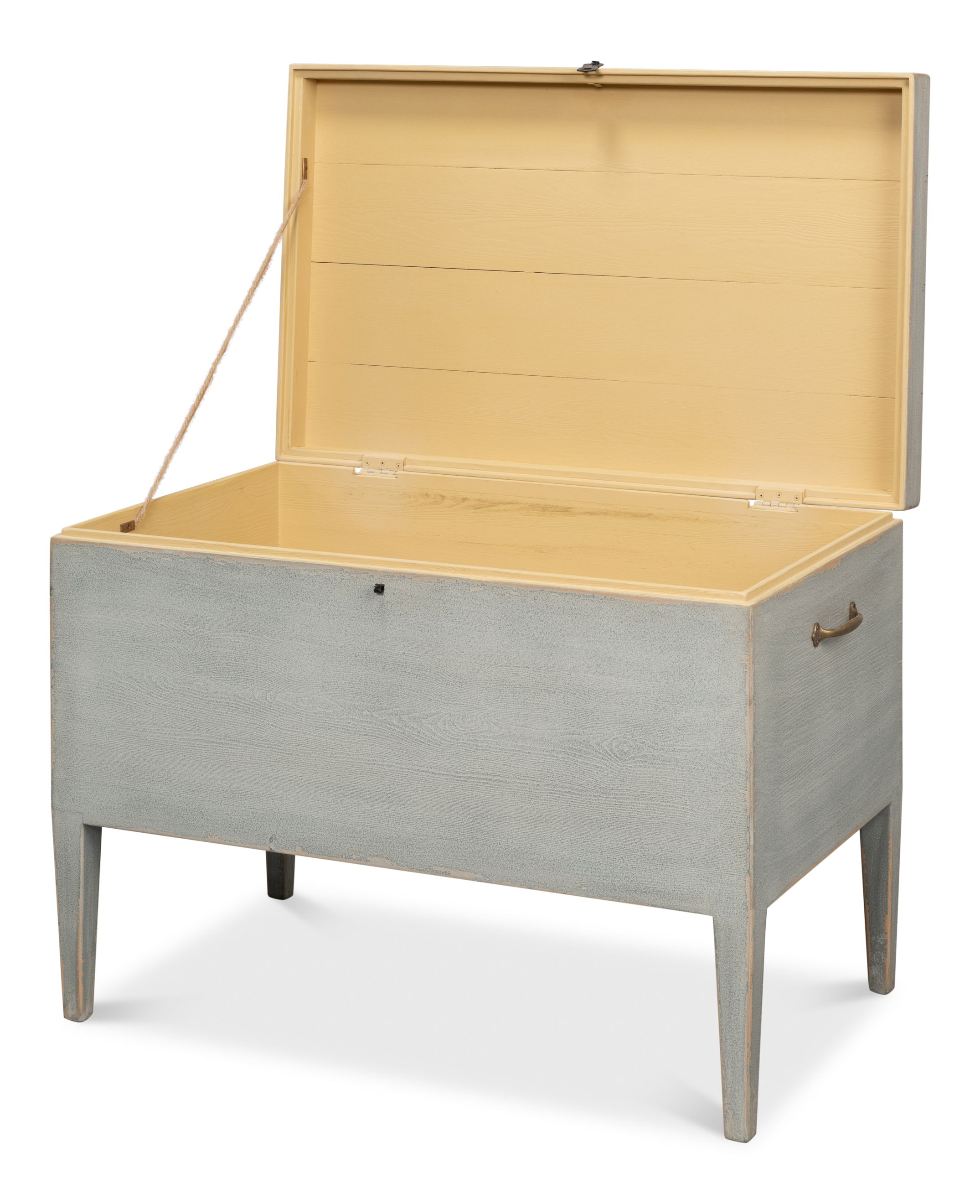Trunk Side Table W/ Secret Storage large image 