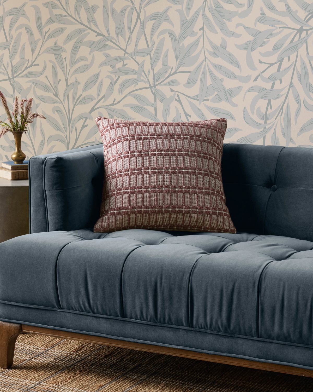 Chris Loves Julia x Loloi Poe Pillow, Decorative Pillow, 18" length x 18" width View 2