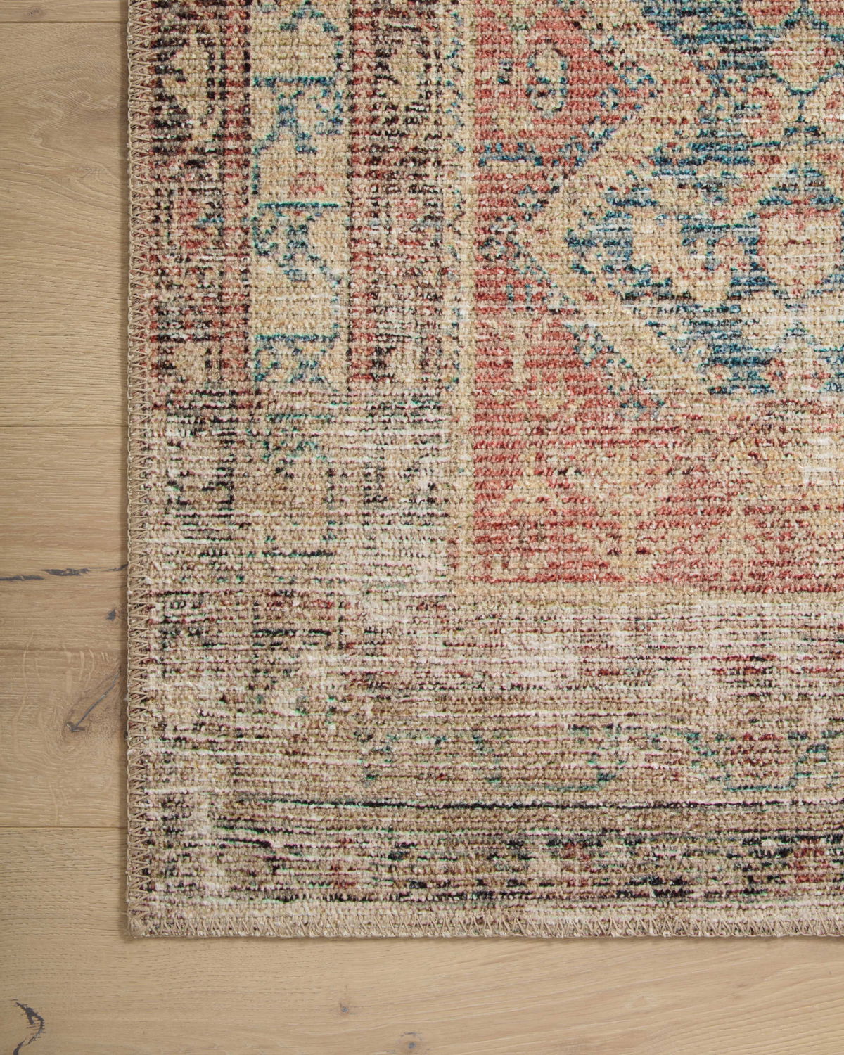 Angela Rose x Loloi Aubrey Rug, 1'6" length x 1'6" width View 9