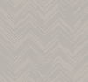Polished Chevron Taupe & Silver Wallpaper thumbnail 0