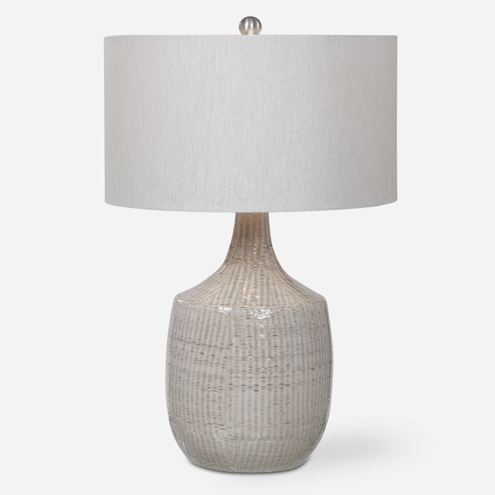 Felipe Gray Table Lamp large image 