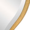Aneta Large Gold Round Mirror, by Uttermost, 5' width x 5' height x 0.67" depth thumbnail 7