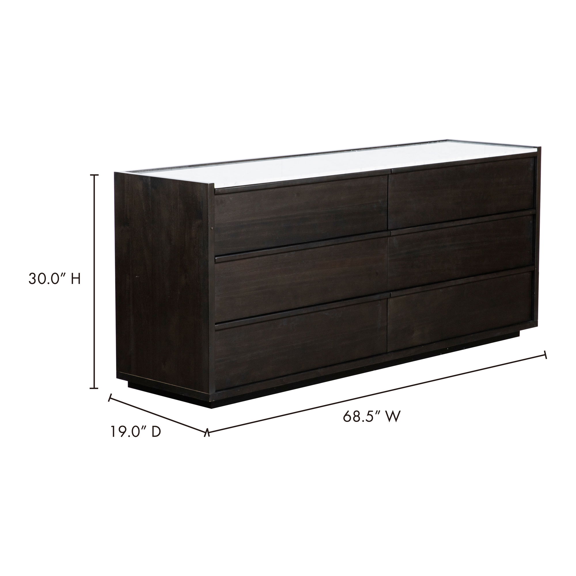 Ashcroft Dresser Dark Grey large image 