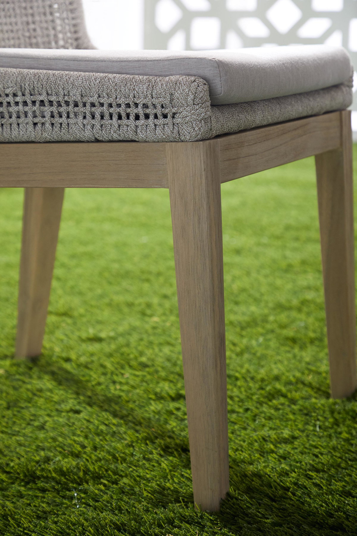 Mesh Outdoor Dining Chair, Set of 2, by Essentials for Living, 22" width x 37.5" height x 25" depth View 12