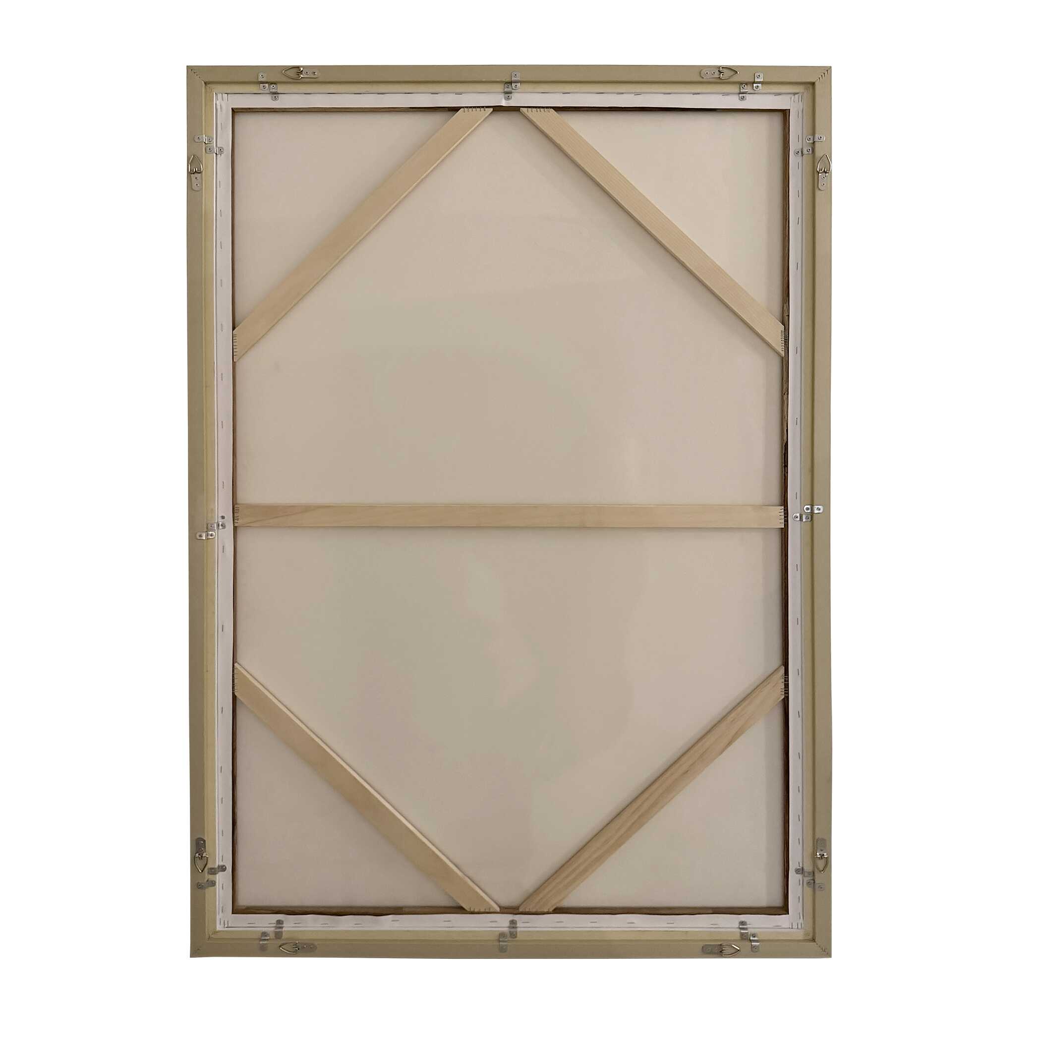 Bluster Framed Abstract Canvas, Painting by Uttermost, 62.7" width x 42.7" height x 2" depth View 5