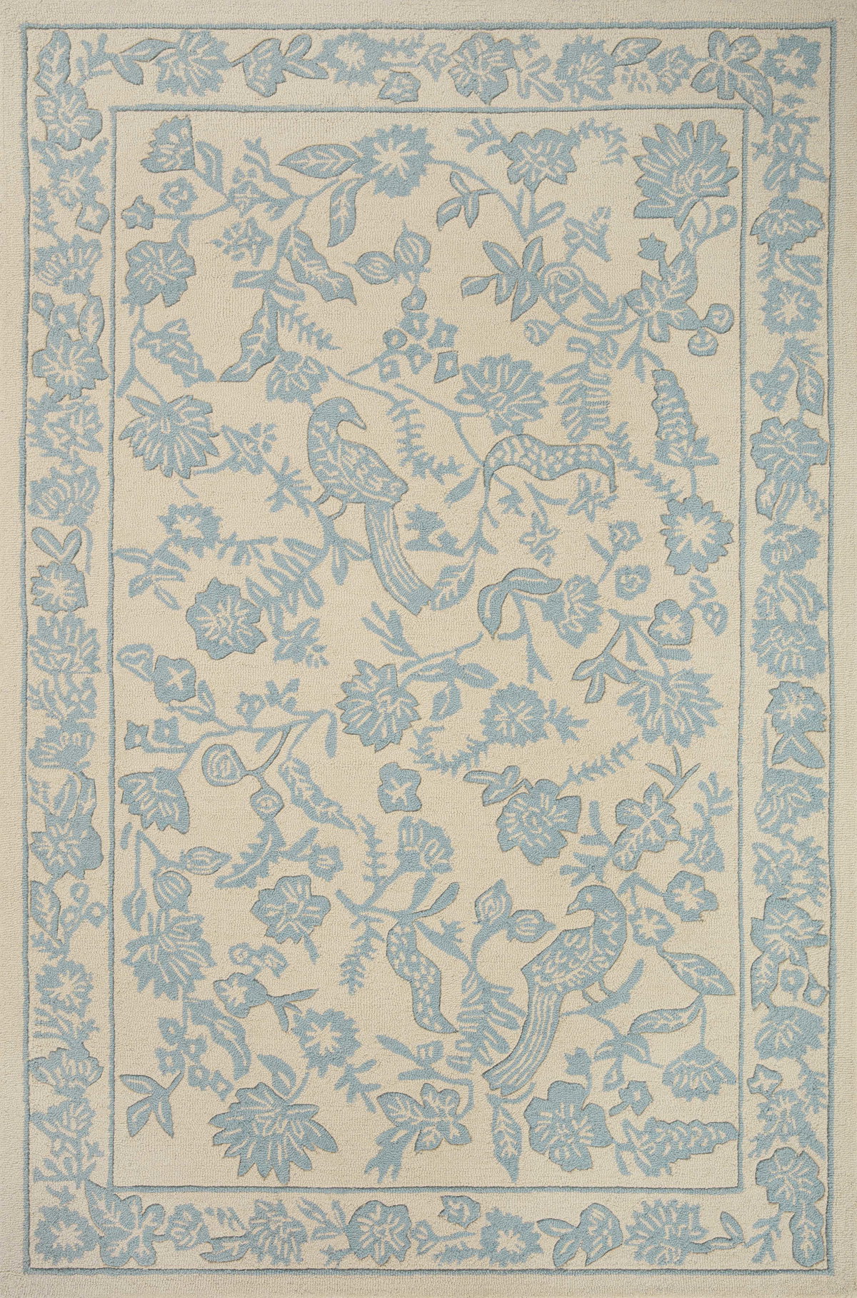 Rifle Paper Co. x Loloi Arboretum Rug, 9'3" length x 13' width View 1