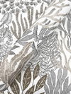 Coral Leaves Taupe & Black Wallpaper thumbnail 3