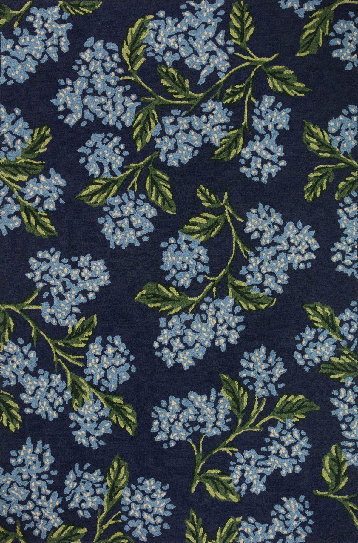 Rifle Paper Co. x Loloi Joie Rug, 3' length x 3' width View 1