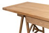 Sawhorse Desk  Natural Polished Old Pine thumbnail 11