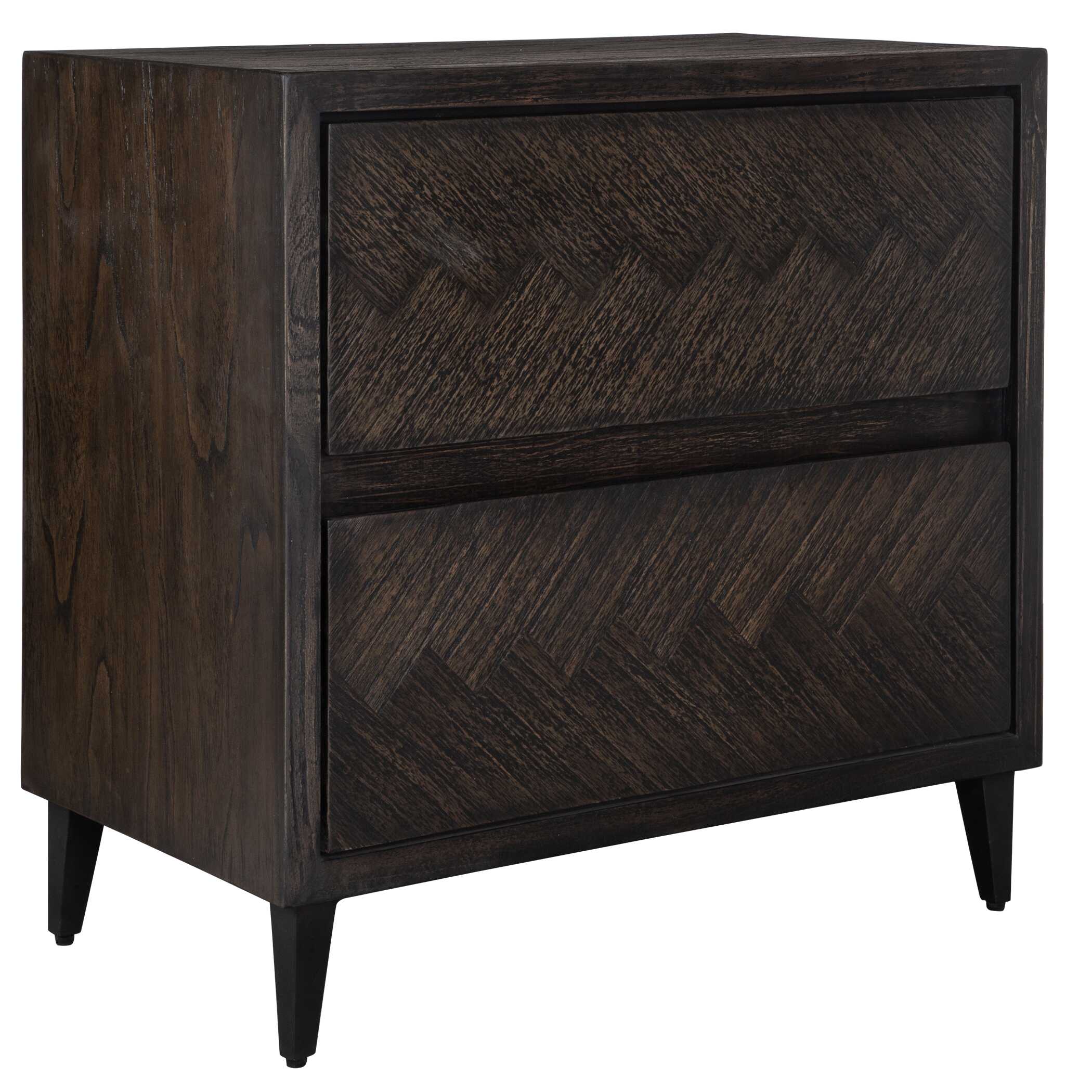 Abba Herringbone Accent Chest large image 