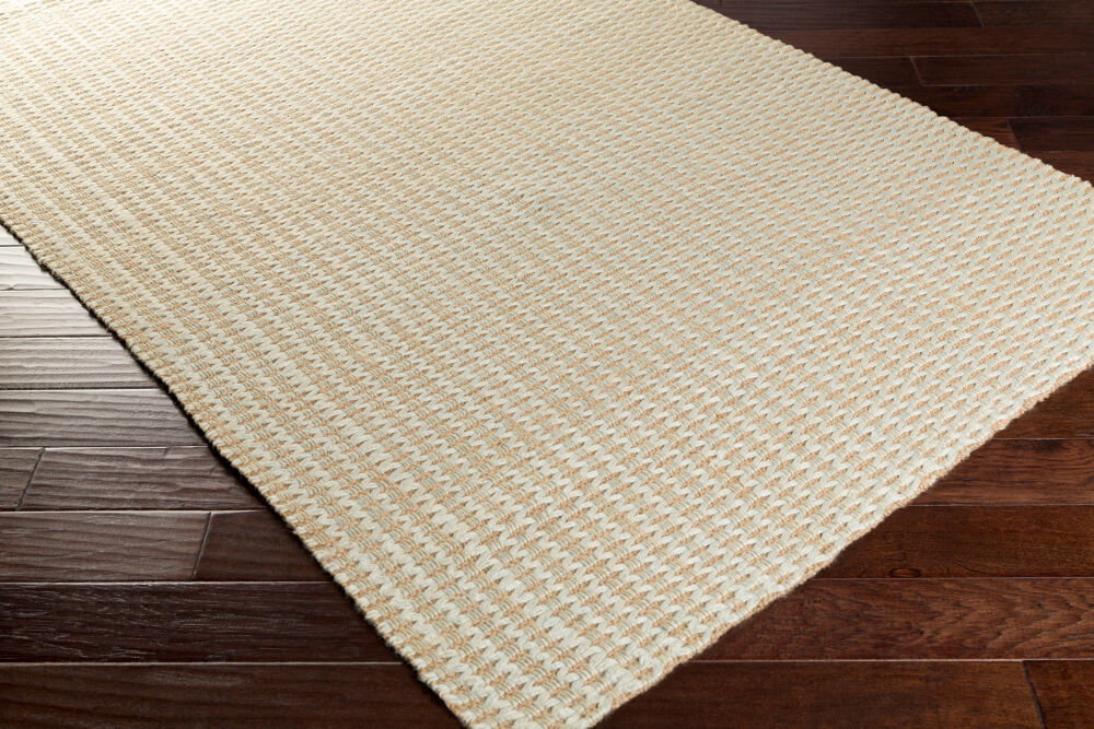 Jute Woven Handmade Rug, by Surya, 3' length x 2' width