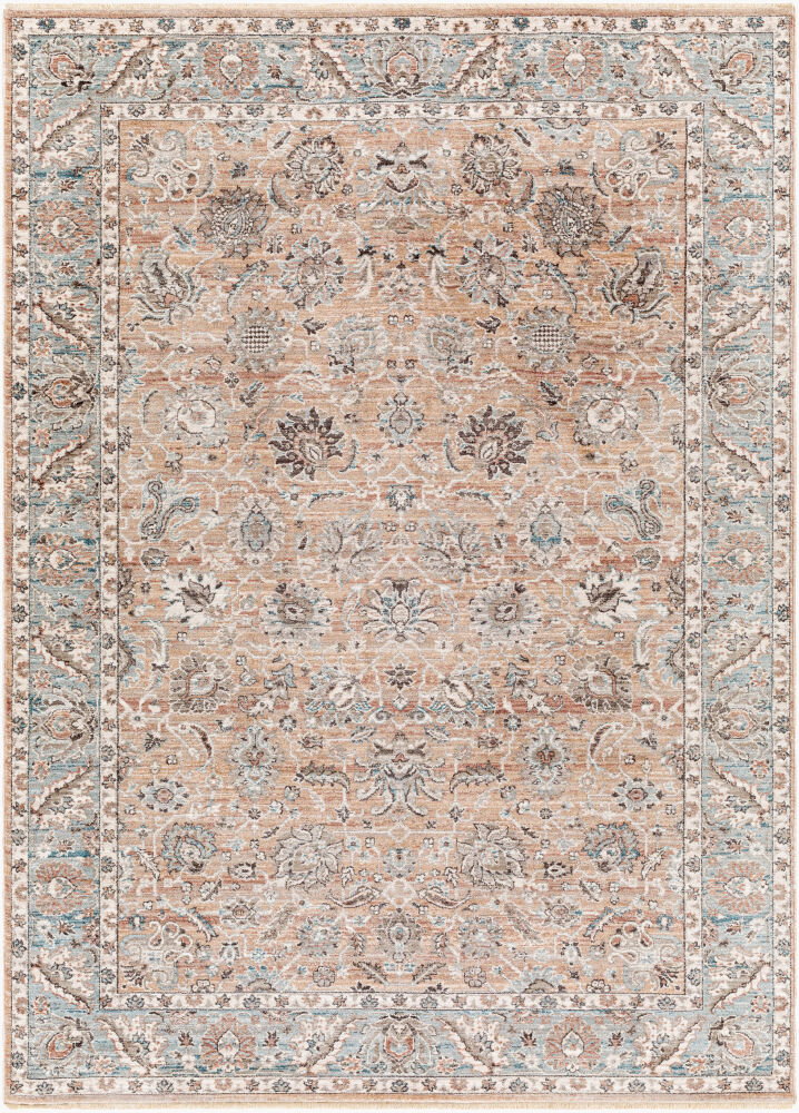 Carlisle Machine Woven Rug, by Surya, 1'3.75" length x 1'3.75" width