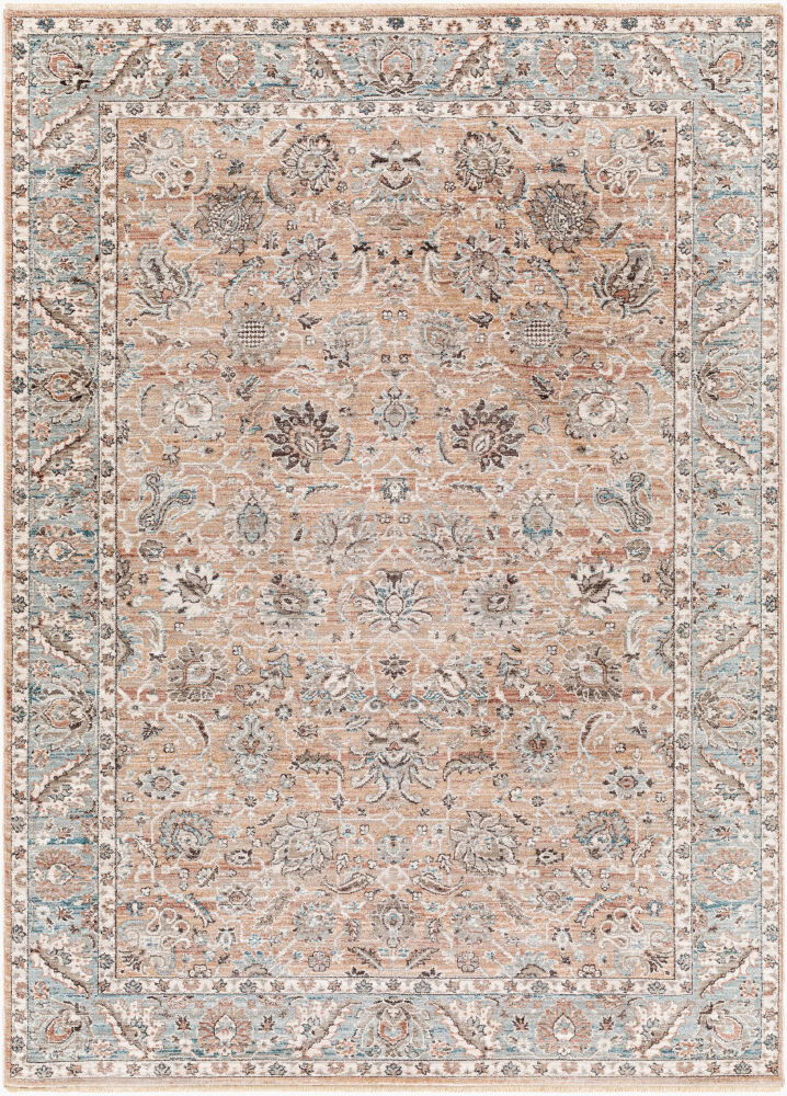Carlisle Machine Woven Rug, by Surya, 7'8.91" length x 5'2.99" width