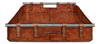 Safari Leather Tray, by Sarreid, 1'3" length x 1'7" width x 2" height thumbnail 10