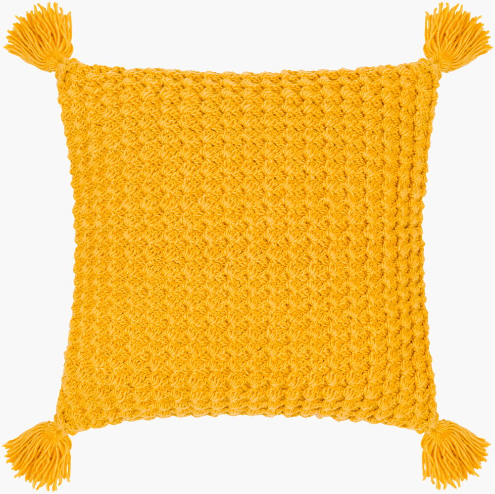 Makrome Accent Pillow Down large image 
