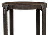 *Forged Slats Side Table/Moleskin, Side & End Table by Sarreid, 18" length x 18" width x 25" height thumbnail 10
