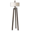 Mondovi Modern Floor Lamp, by Uttermost, 18" width x 60.5" height x 18" depth thumbnail 1
