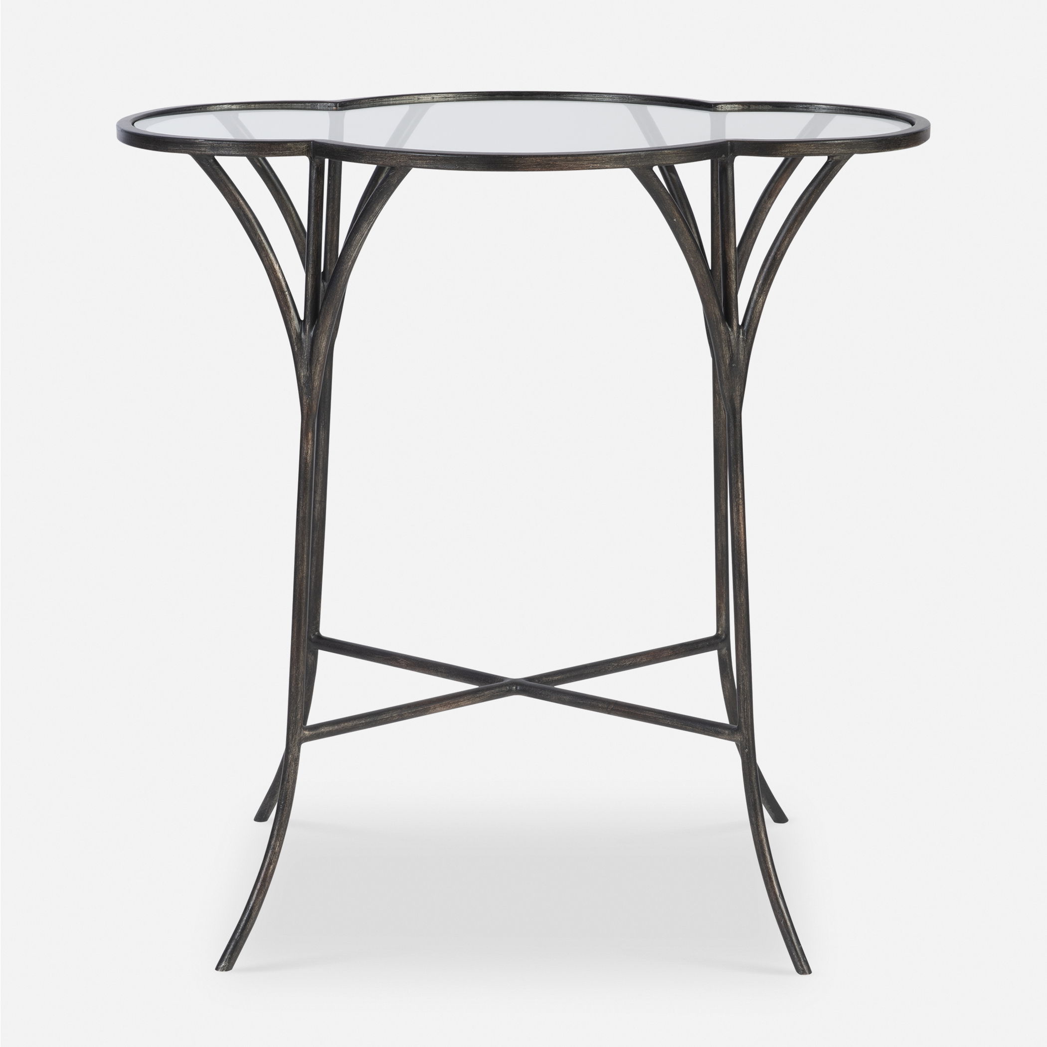 Adhira Glass Accent Table large image 