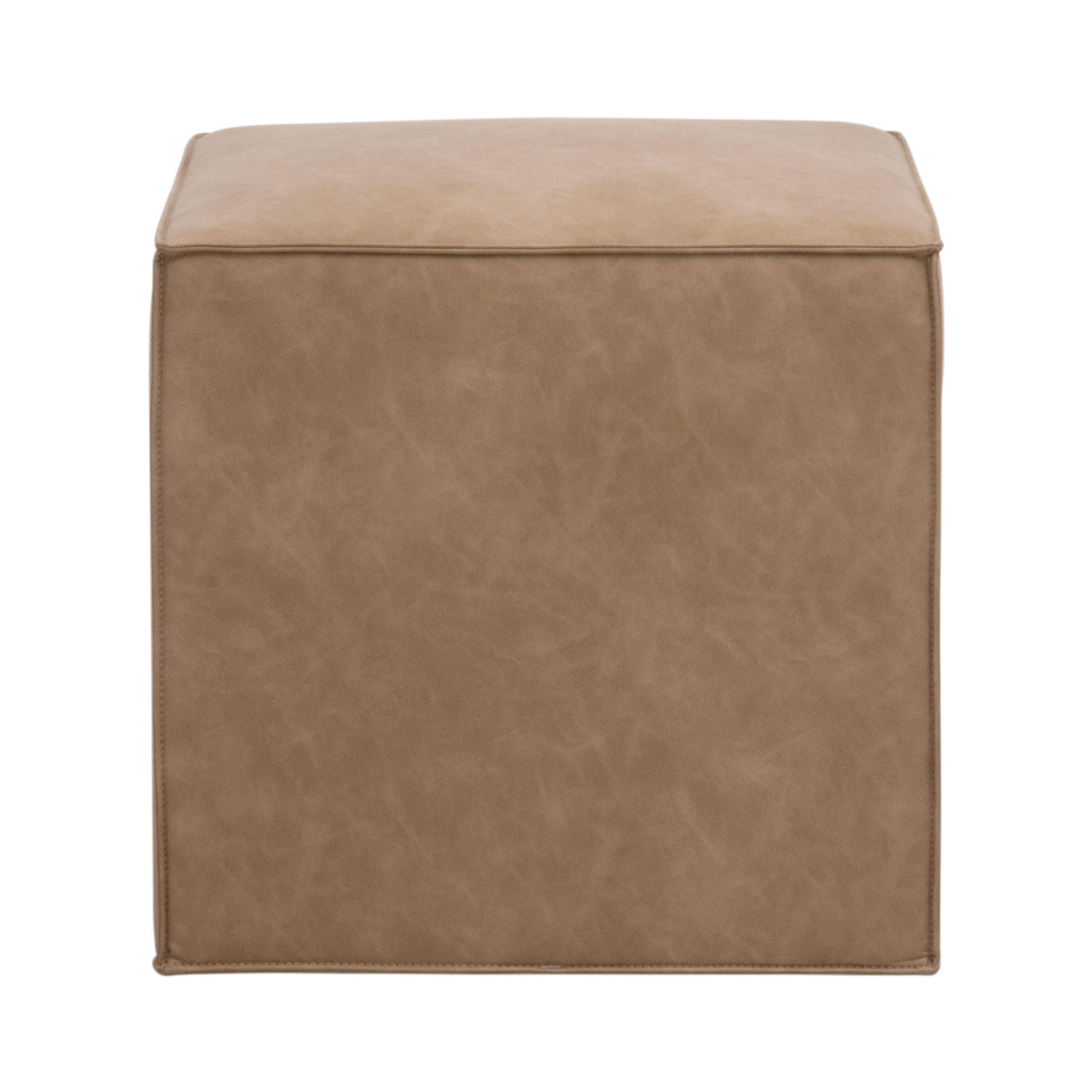 Knox Accent Cube, Ottoman by Essentials for Living, 20" width x 20" height x 20" depth View 1