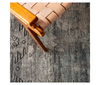 Nakoda Hand-Knotted Tribal Black/ White Area Rug thumbnail 3