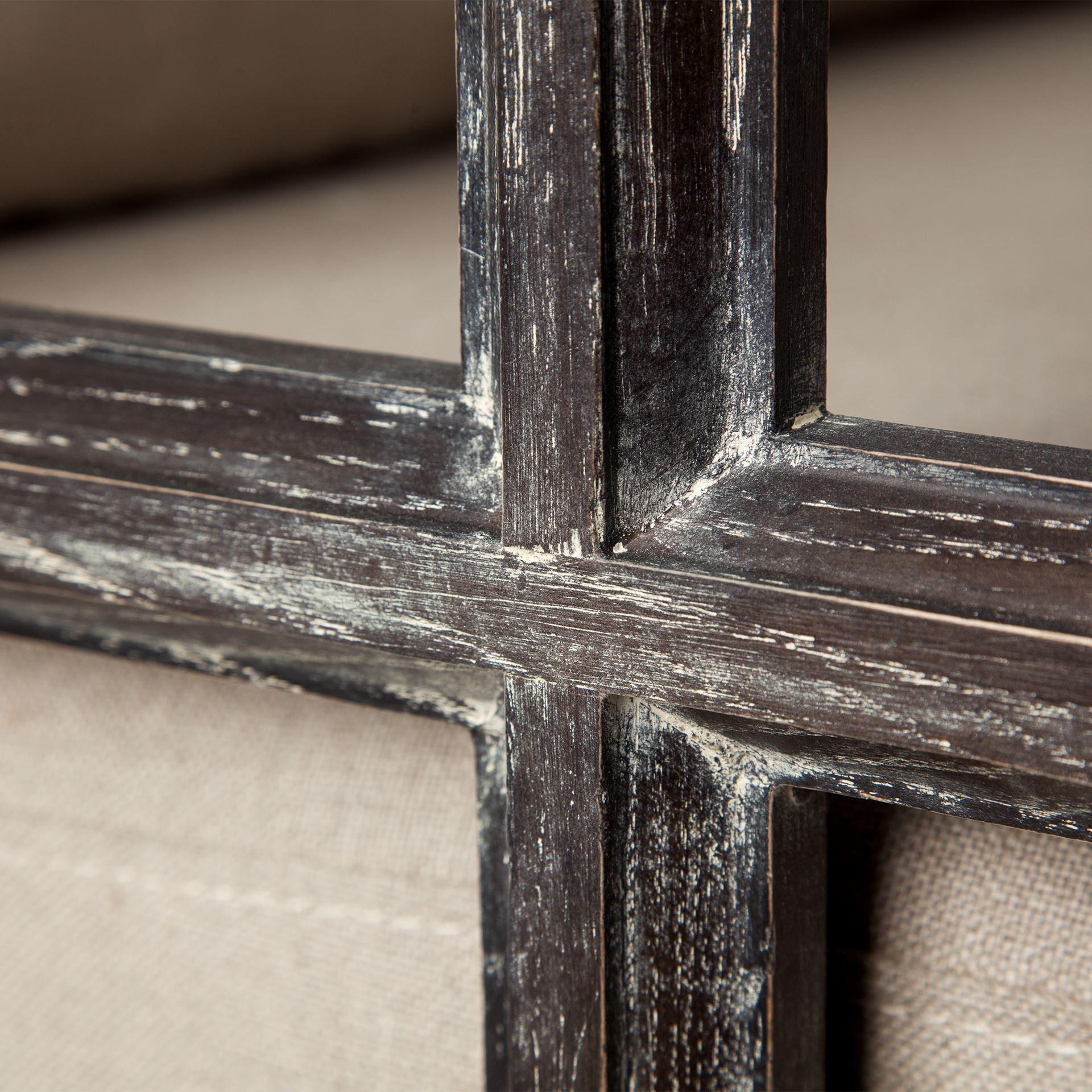 Skylar I Cream Fabric Covered Cushioned Demi-Lune Wooden Frame Accent Chair, by Mercana, 29" length x 29.75" width x 33.75" height View 8