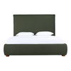 Luzon King Bed Tall Headboard Deep Forest, by Moe's Home, 85.5" width x 55" height x 88.5" depth thumbnail 3