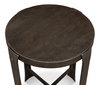 *Forged Slats Side Table/Moleskin, Side & End Table by Sarreid, 18" length x 18" width x 25" height thumbnail 11