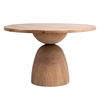 Cabrera Round Dining Table Natural 48', by Dovetail, 48" width x 30" height x 48" depth thumbnail 1