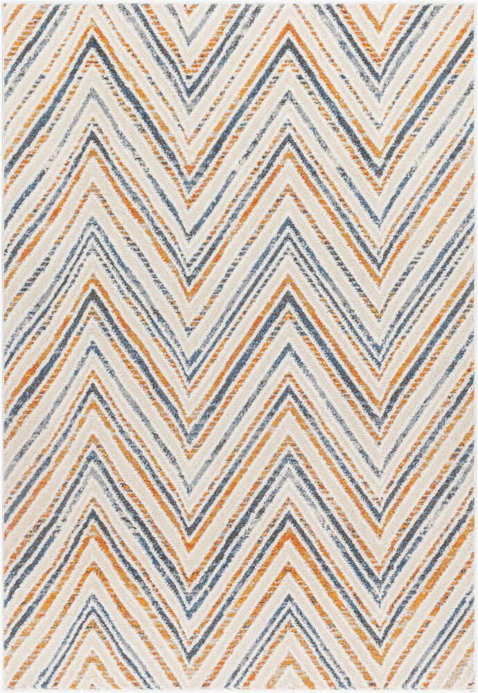 Valet Machine Woven Rug, by Surya, 1'3.75" length x 1'3.75" width