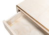 Gabriella Shagreen Nightstand,Osprey Wht, by Sarreid, 20" length x 14" width x 31" height thumbnail 6