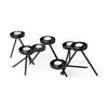 Meira Black Metal Seven Votive Table Candle Holder thumbnail 0