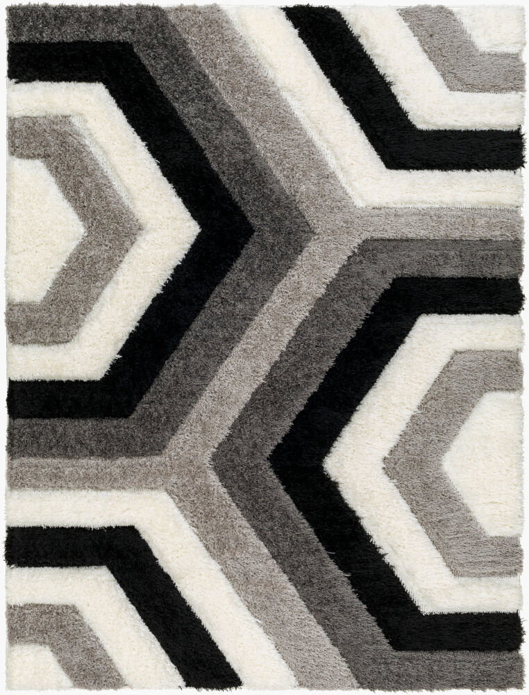 Bologna Machine Woven Rug, by Surya, 1'3.75" length x 1'3.75" width
