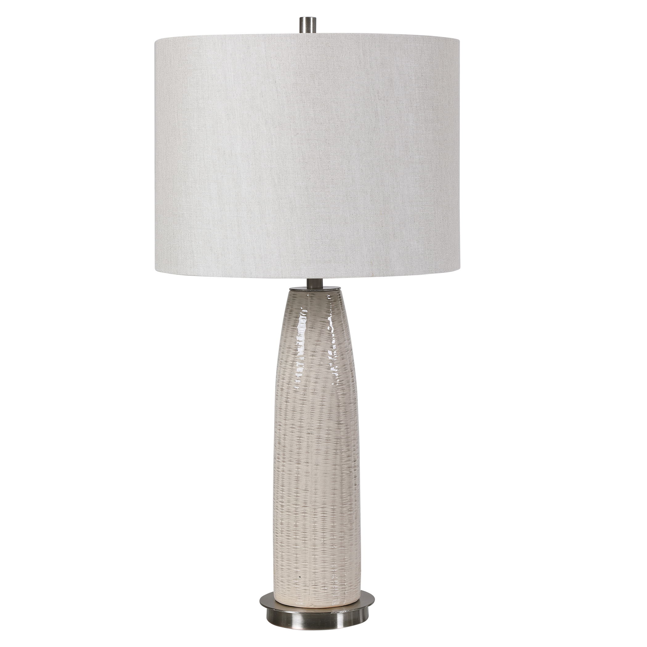 Delgado Light Gray Table Lamp large image 